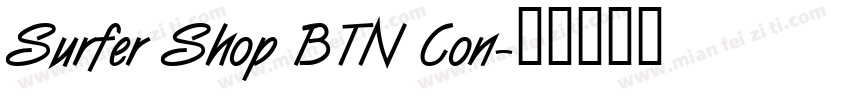 Surfer Shop BTN Con字体转换